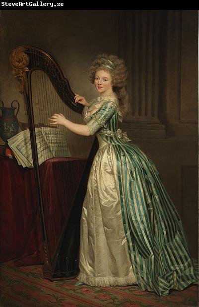unknow artist Self-portrait with a Harp